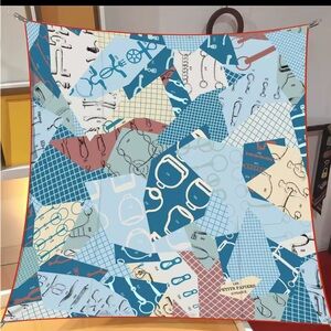 Colorful Patchwork Scarf